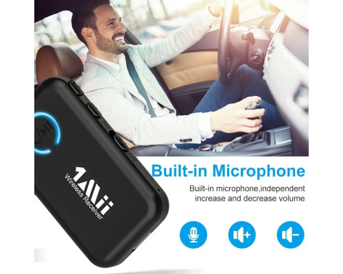 Bluetooth стерео приймач 1Mii Bluetooth Audio Receiver Miilink ML100