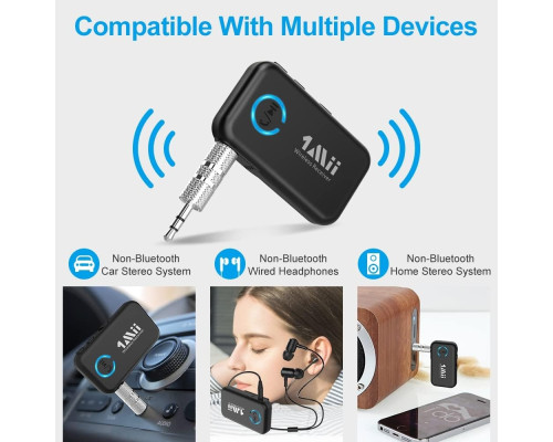 Bluetooth стерео приймач 1Mii Bluetooth Audio Receiver Miilink ML100