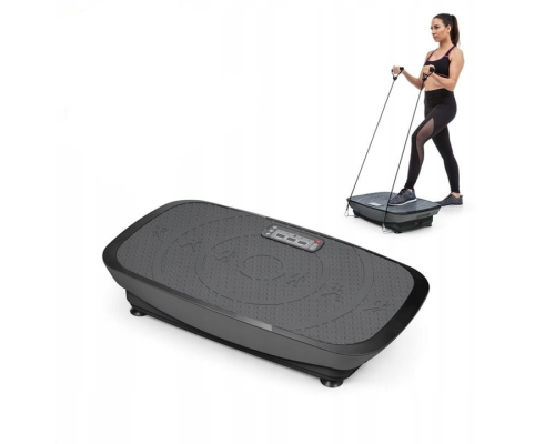 Вібраційний тренажер Klarfit Vib 1000, 3 програми, чорний (10032162)