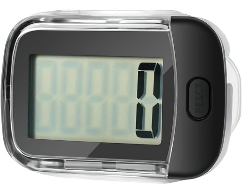 Цифровий 3D-крокомір для ходьби та бігу Blingbin з РК-дисплеєм