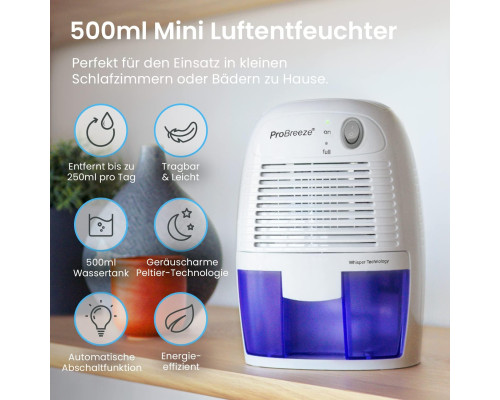 Осушувач повітря Pro Breeze Mini 500 мл