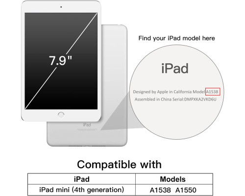 Чохол JETech для iPad Mini 4