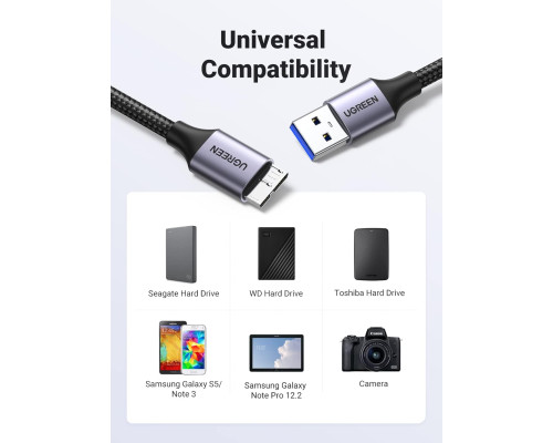 Кабель UGREEN Micro USB 3.0