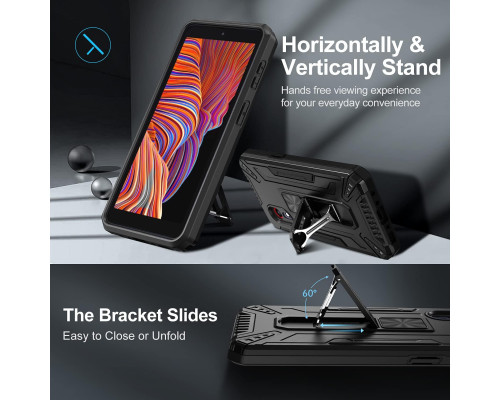 Чохол для Samsung Galaxy X cover 5 + 2 захисних скла