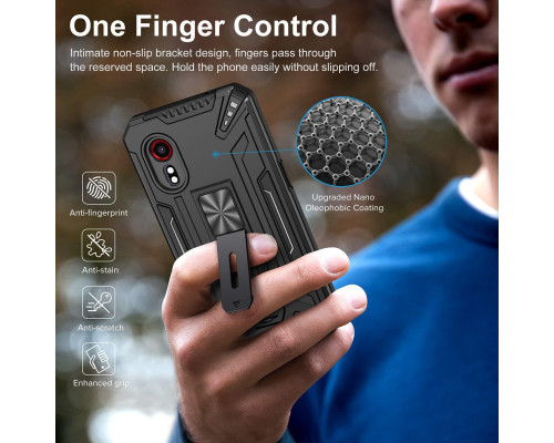 Чохол для Samsung Galaxy X cover 5 + 2 захисних скла
