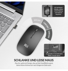 Комплект клавіатури та миші Rii Wireless