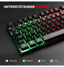 Ігрова клавіатура Rii Gaming Keyboard PC