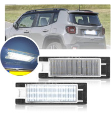 Світлодіодні лампи номерного знака для Jeep Renegade Canbus 2015-2021 OEM-номер: 68247166AA