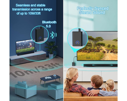 Передавач і приймач Bluetooth 5.0