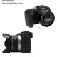 Бленда об'єктива для Canon RF 16mm F2.8 STM на камері EOS R5 II R6 II R8 R1 R3 RP R