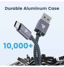 Кабель RAMPOW USB C для заряджання iPhone