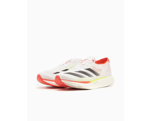 Чоловічі кросівки Adidas Adizero Takumi Sen 10 White Black Lucid Red IH5712