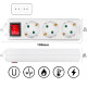 Подовжувач ExtraStar 3-кратний з вимикачем Save Energy 1.5 м 16A 3680 Вт