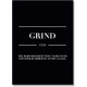 Мотиваційні постери та принти Grind Hustle Execution