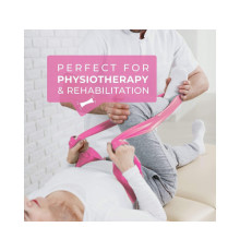 Стрічка-еспандер Coresteady Resistance Band 1,3 м рожева