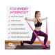 Стрічка-еспандер Coresteady Resistance Band 1,3 м рожева