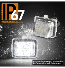 Світлодіодне підсвічування номерного знаку OZ-LAMPE для Mercedes-Benz (Комплект 2шт)