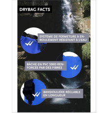 Outdoor Dry Bag Сумка для зберігання цінних речей під час каякінгу плавання на човні рафтингу риболовлі плавання 30 літрів DonDon