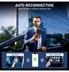Бездротовий адаптер Sixriver CarPlay 2024