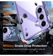 Чохол ivoler 3-в-1 для Samsung Galaxy S24 5G (+2 захисні стікла)