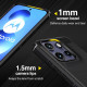 Чохол ivoler для Motorola Moto Edge 50 Neo з 2-шаровим захисним загартованим склом