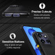 Чохол ivoler для Motorola Moto Edge 50 Neo з 2-шаровим захисним загартованим склом
