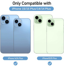 Набір  захисне скло (4 шт) для камери iPhone 141514 Plus15 Plus ivoler