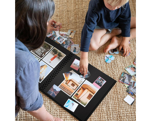 Альбом для вирізок та фотографій  з крафт-паперу з 20 аркушами 18x18 см Yopih