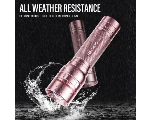 Ліхтар високої яскравості RECHOO Bright Flash Light Pink