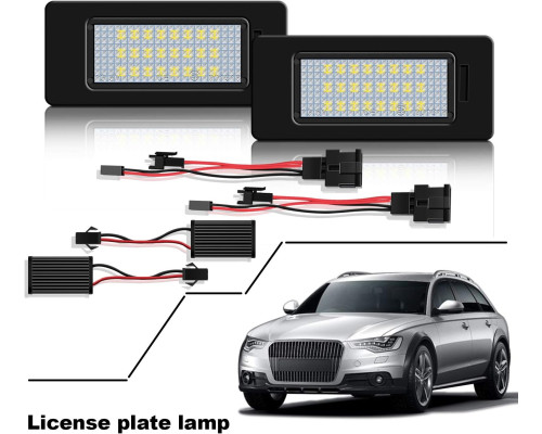 Світлодіодна лампа WinPower Error Free 24 SMD для підсвічування номерного знака (Комплект 2шт)