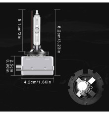 Ксенонова лампа WinPower D8S D1S 35 Вт для фар X-treme (комплект 2шт)