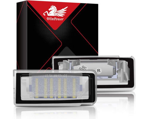Ліхтар підсвічування номерного знака SMD LED WinPower (Комплект 2шт)