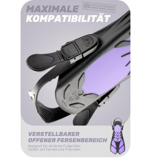 Ласти для сноркелінгу CAPAS (розмір дорослий S/M)