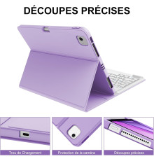 Клавіатура JADEMALL AZERTY із французькою розкладкою для iPad Air 13 дюймів