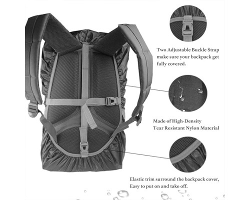Чохол для рюкзака Frelaxy Hi-Visible зі світловідбиваючою смугою