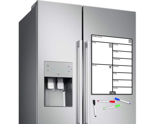 Магнітна дошка для металевого холодильника Fridge Magic 42 x 30 см