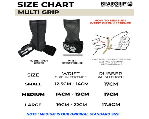 Ремінці для підняття важких предметів BEAR GRIP Multi Grip