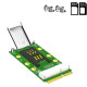 Модуль адаптера PCIe 3G на PCIe RETUOLWAG