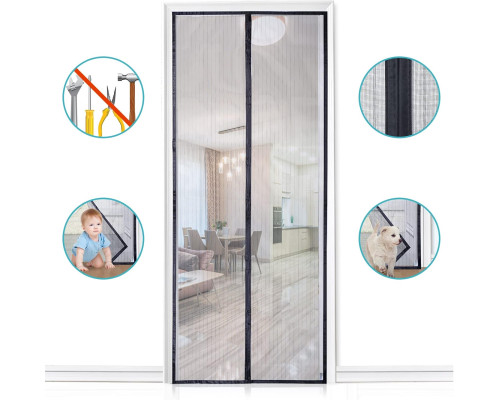 Москітна сітка Apalus на магнітах 100 x 200 см