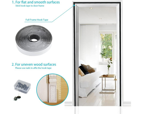 Москітна сітка Apalus на магнітах 100 x 200 см