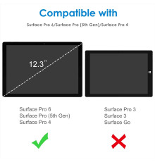 Захисна плівка для екрана JETech для Microsoft Surface Pro 6/5/4