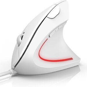 Дротова вертикальна миша TECKNET 4 DPI