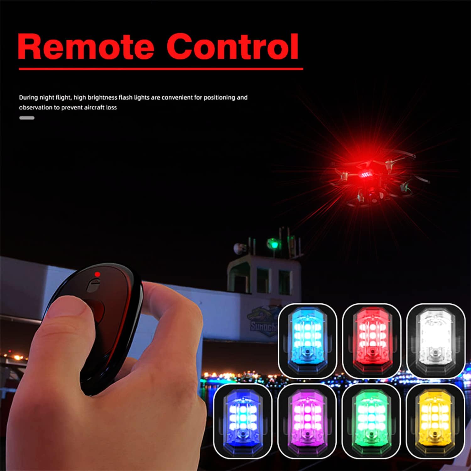 Світлодіодний стробоскоп Goodream 7 кольорів