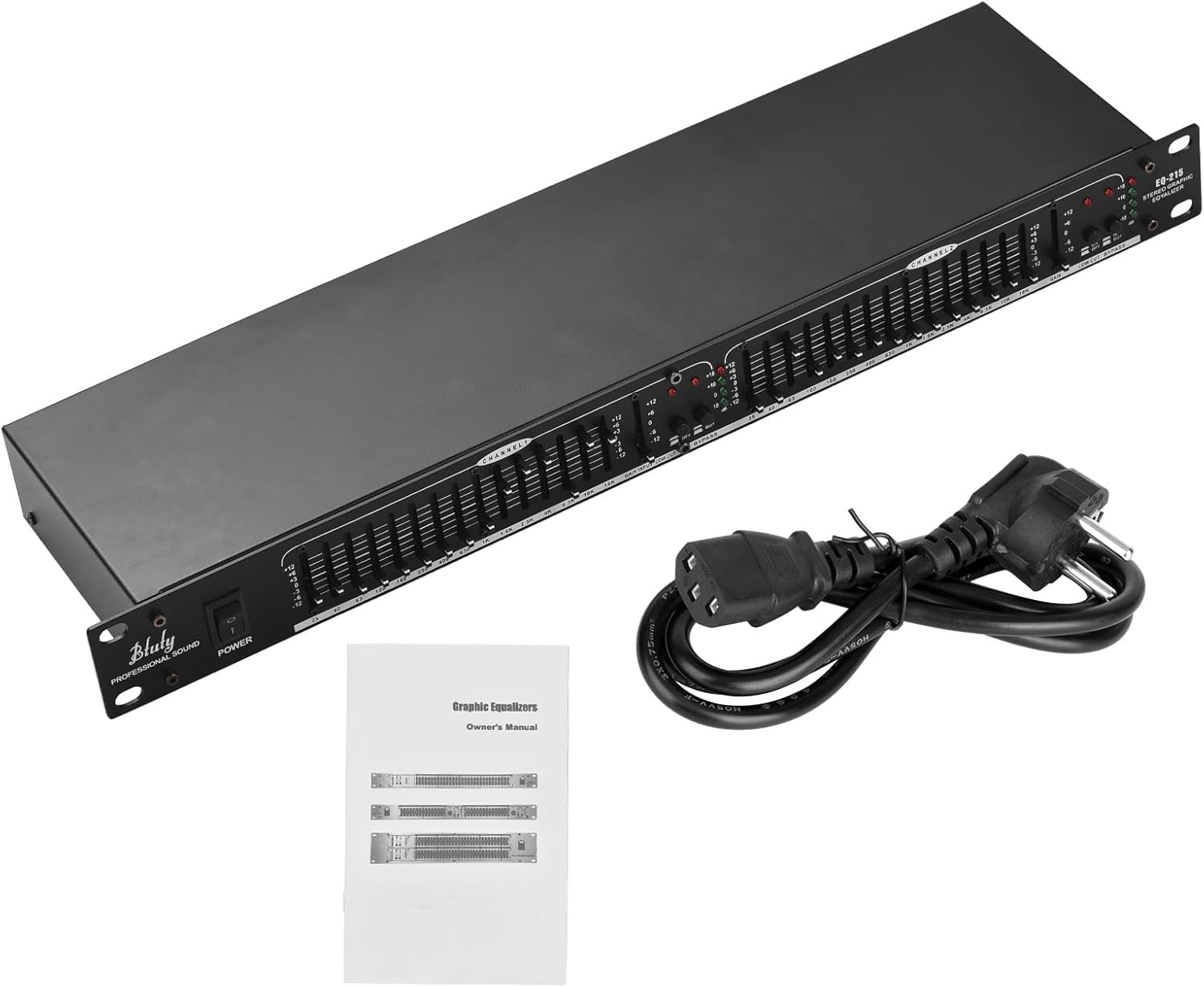 Професійний двоканальний стереографічний еквалайзер Btuty Eq-215