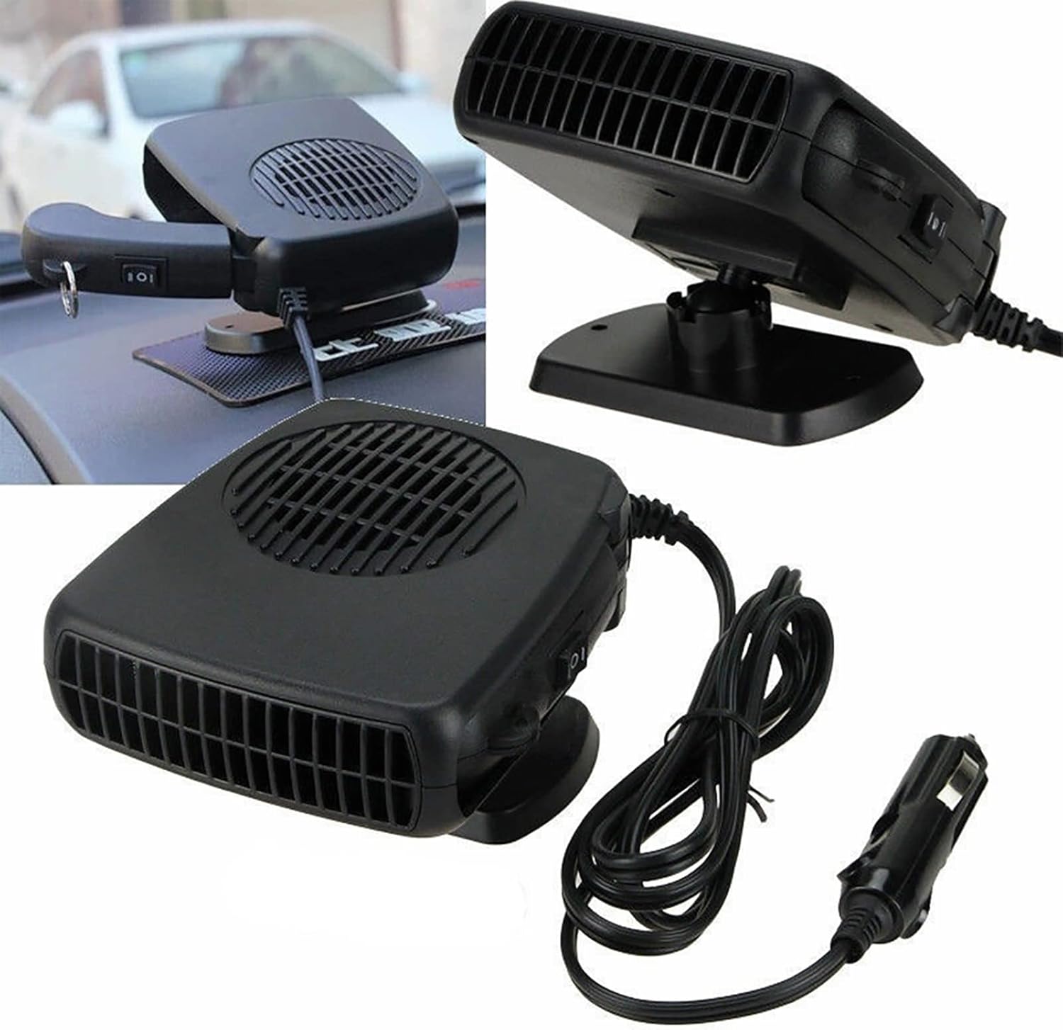 Портативний керамічний обігрівач-вентилятор