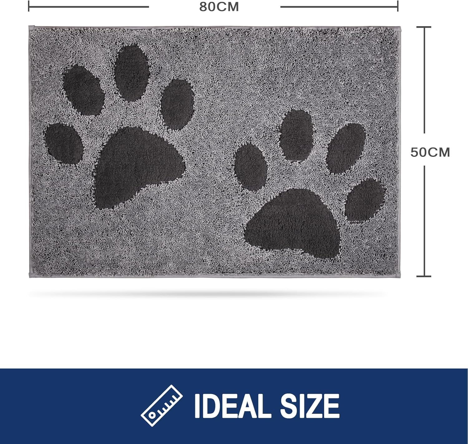 Килимок для вхідних дверей FCSDETAIL Dirt Trapper 50 x 80 см