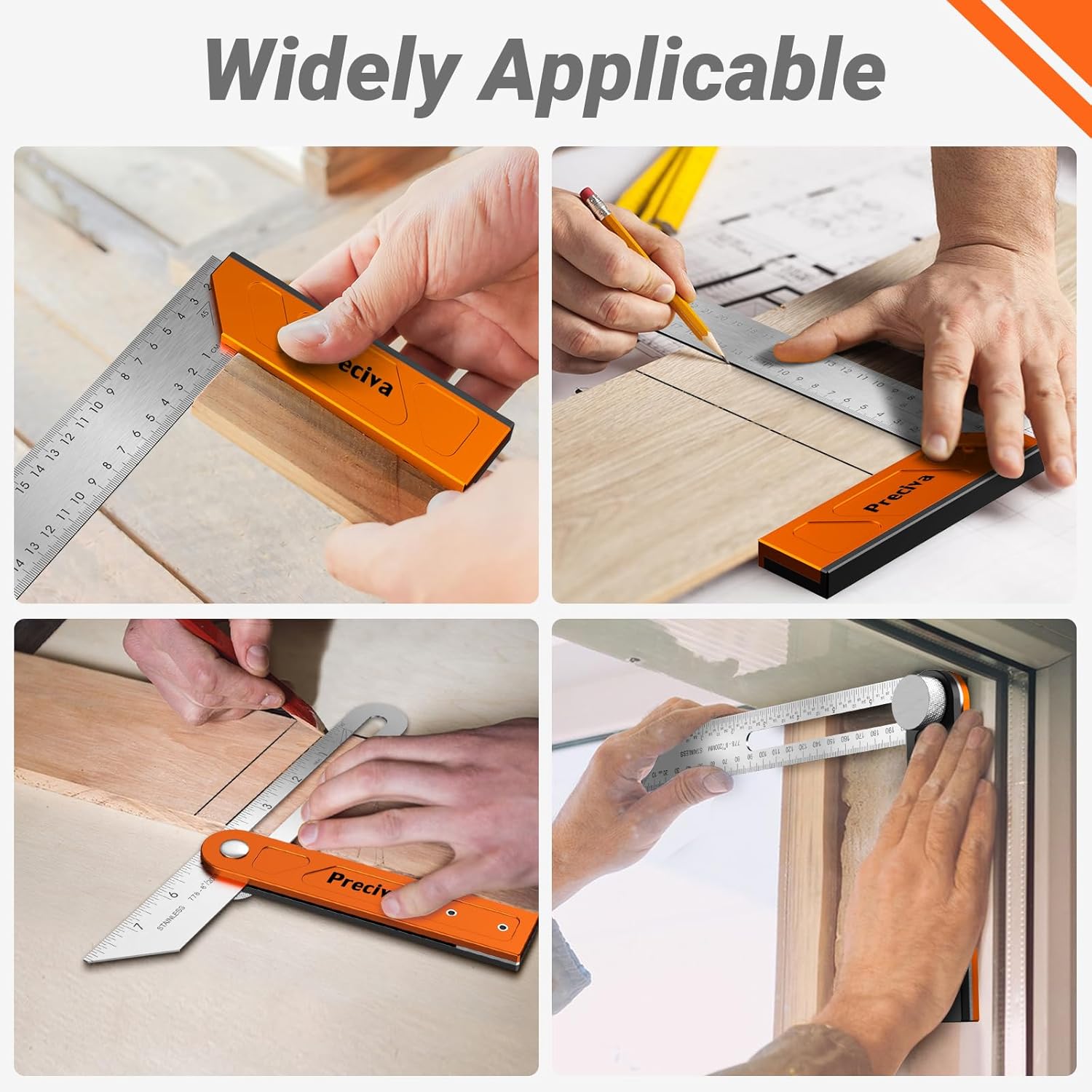 Набір куточків Preciva Angle 300 мм та T-подібних фасок 200 мм.