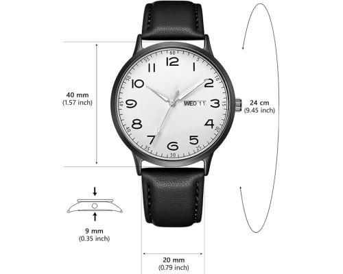 Чоловічий водонепроникний наручний годинник CIVO