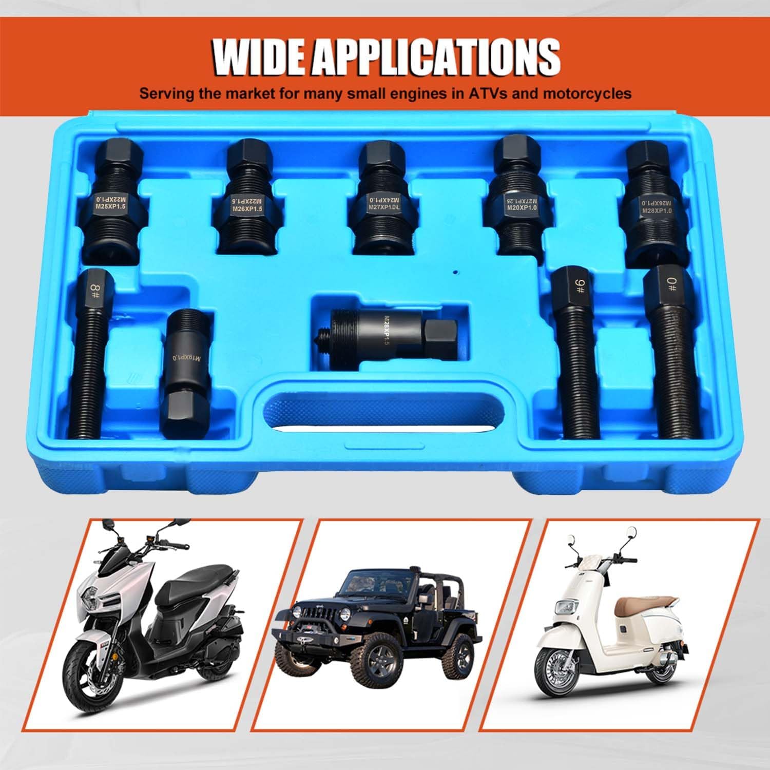 Набір із 10 знімачів маховика Zoomtools