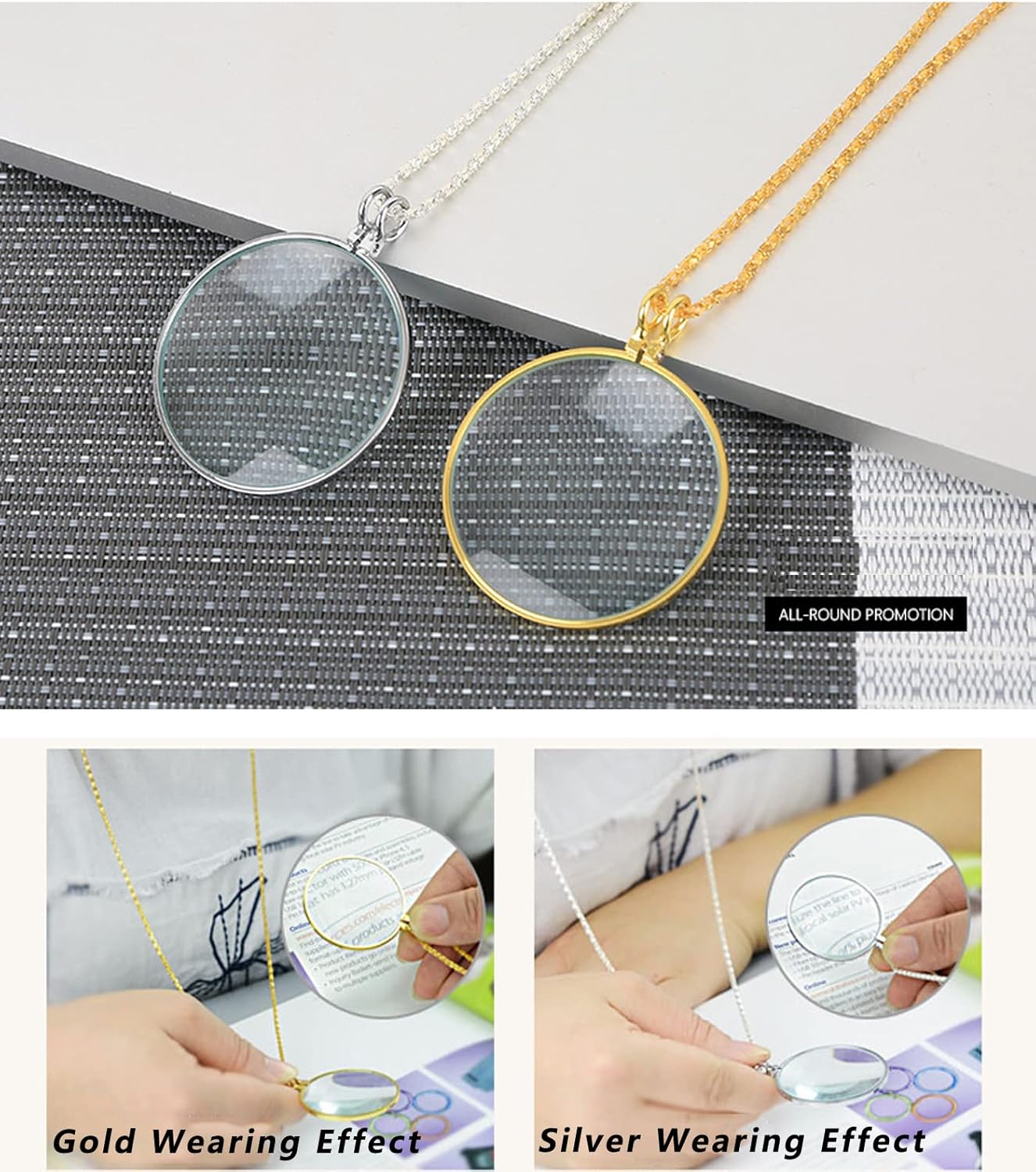 Монокль-лупа з 5-кратним збільшенням